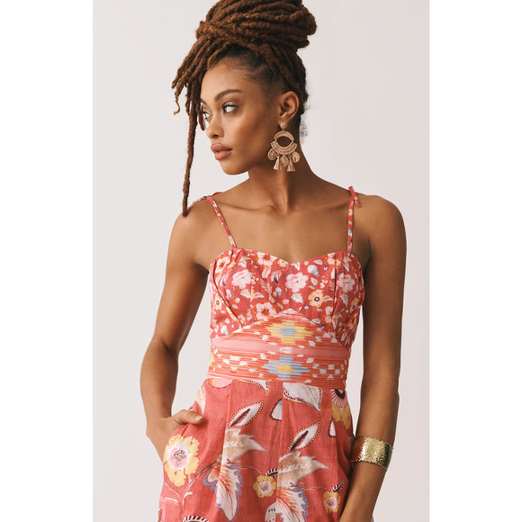 Ranna Gill Printed Jumpsuit - New Medium - Picture 3 of 5